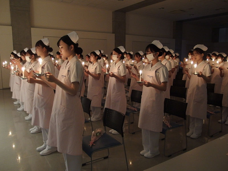 戴帽式（衛生士科）