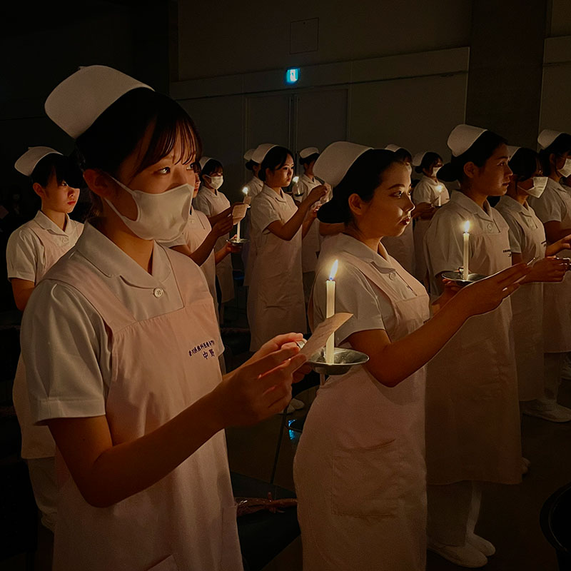 戴帽式（衛生士科）