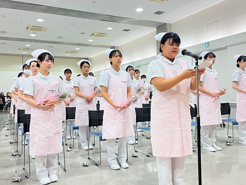 戴帽式（衛生士科）