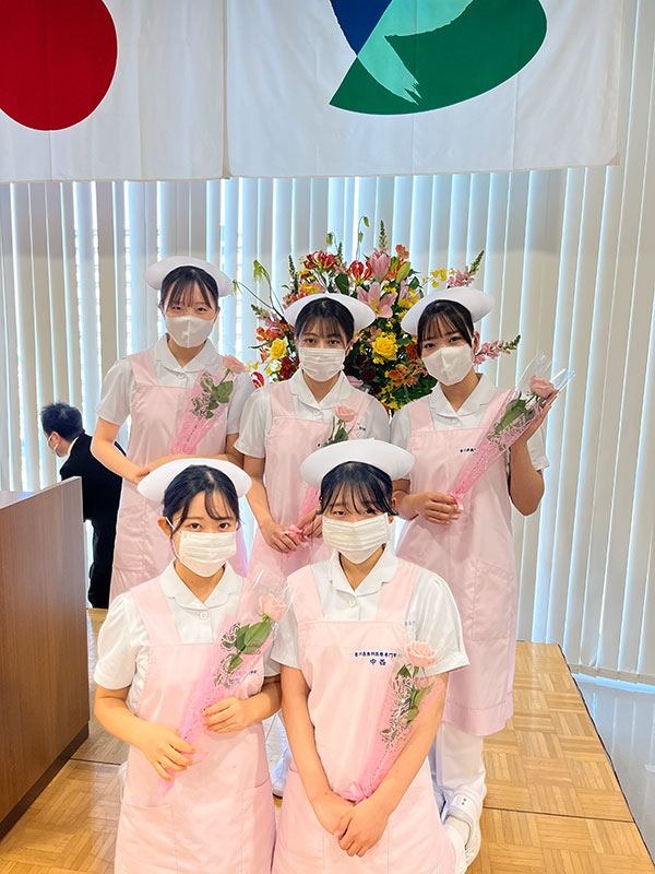 戴帽式（衛生士科）