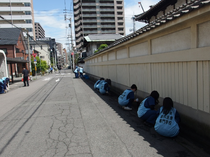地域清掃（技工士科）